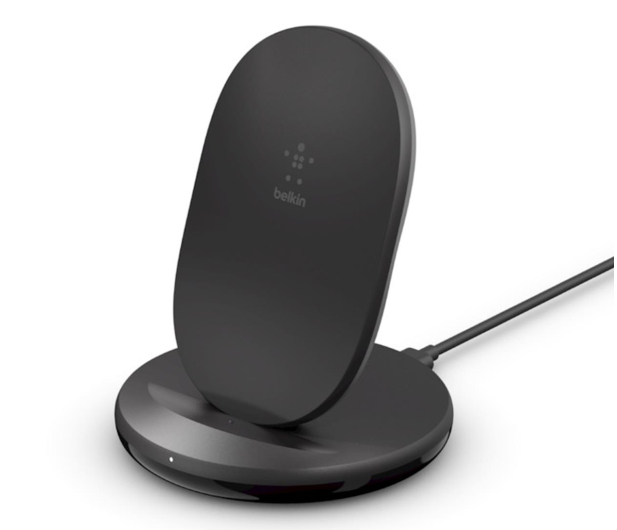 BELKIN Ładowarka z podstawą 15W Wireless Charging Stand Czarna WIB002vfBK - 710643 - zdjęcie